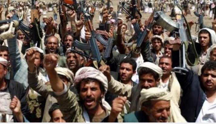 Salafist fighters in Yemen. Photo from Youtube.