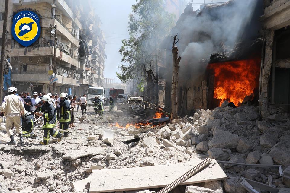Syrian Crisis: Barrel bombs in Aleppo threaten new truce