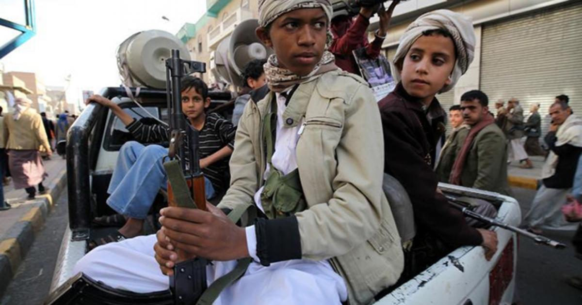 Yemen: 54 Houthi child prisoners received from Saudi Arabia