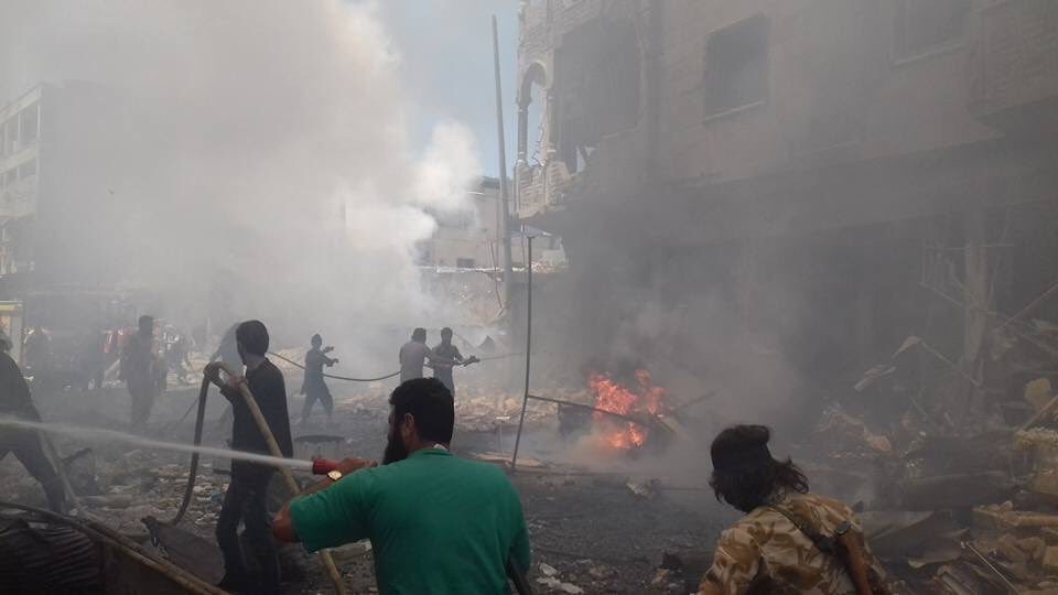 Syrian Crisis: Dozens killed by Russian airstrikes in Idlib