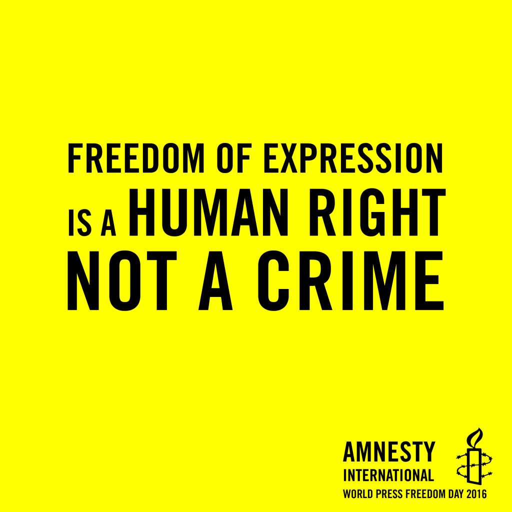 Freedom of Expression – Journalism is not a crime [187513]