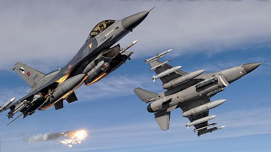 Turkish warplanes hit PKK in Iraq and SE