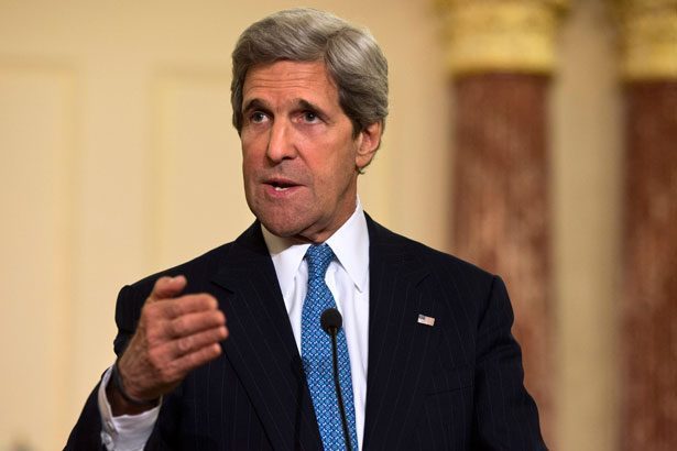 Kerry met with diplomats calling for military attacks in Syria