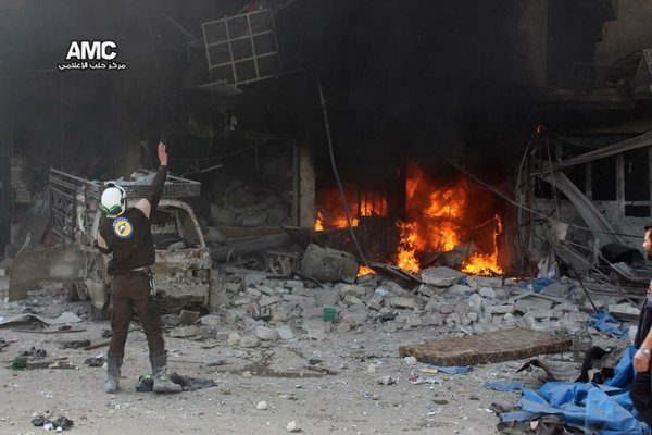 Hundreds of civilians have been killed by Assad regime and his Russian allies since peace talks