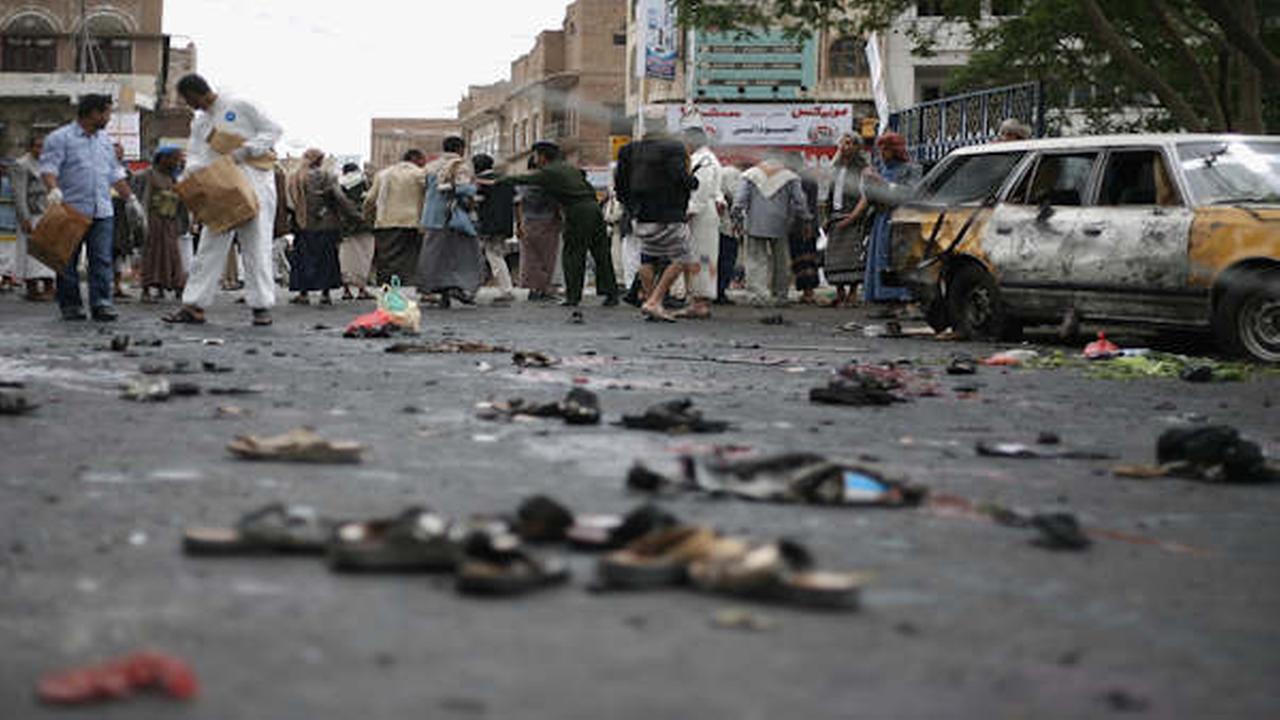 Suicide bombing kills 5 policemen killed in Yemen's Aden