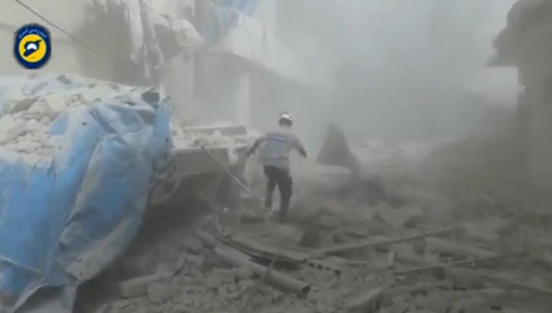 Aleppo: Assad regime blamed for 'New chlorine gas attack'