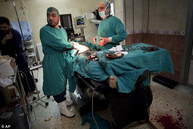 Airstrikes force Syria's hospitals to go underground