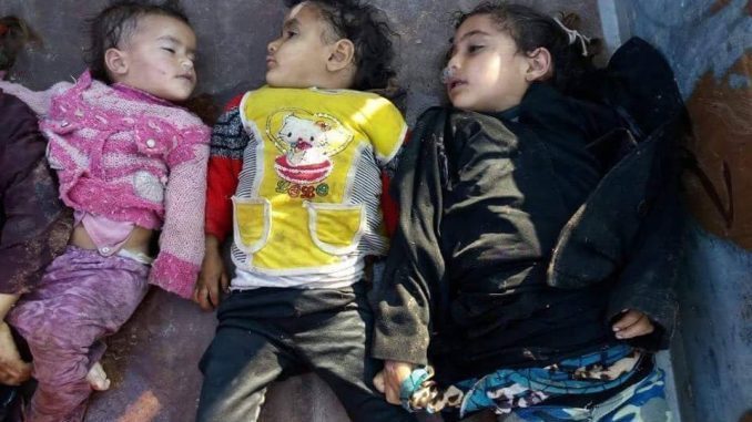 Syria: New chemical massacre by Assad regime, 100 civilians killed