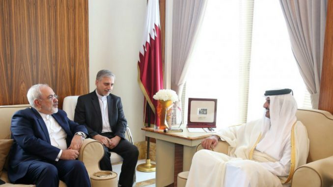 Iran: Zarif holds meeting with Qatar Emir, discuss bilateral relations