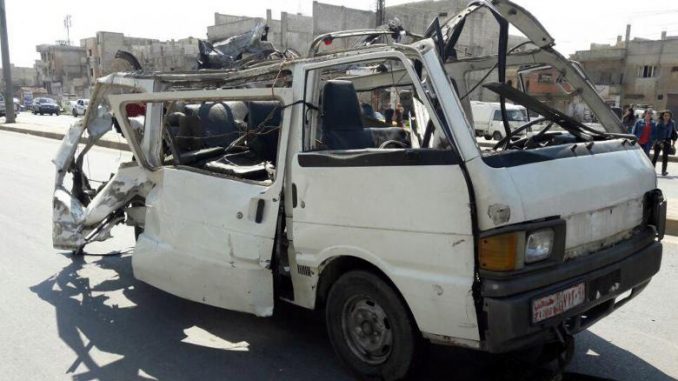 Syria: Explosions wave continue with a Bus bombing in Homs, five dead