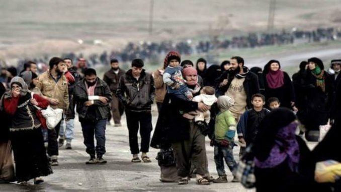 Iraqi Mosul displacement