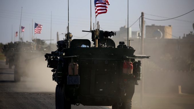 Syria: US forces patrol border with Turkey to prevent clashes with Kurdish militias