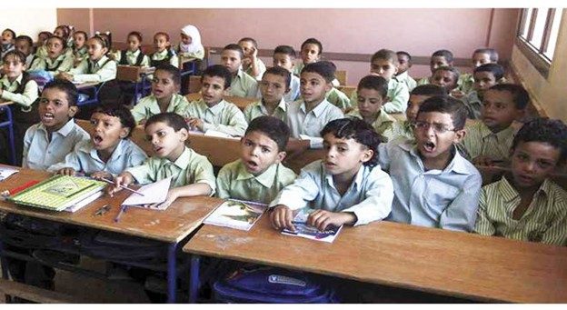 Egypt’s overcrowded classrooms